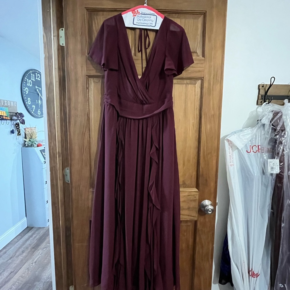 David’s Bridal bridesmaid